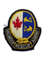 Canadian Coast Guard Volunteer Rescue Agent Patch