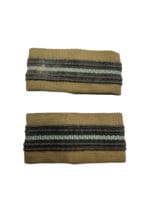 WW2 Canadian RCAF Officers Tropical Slip On Rank Insignia Pair