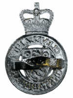British Cleveland Yorkshire Police Constabulary Helmet Badge