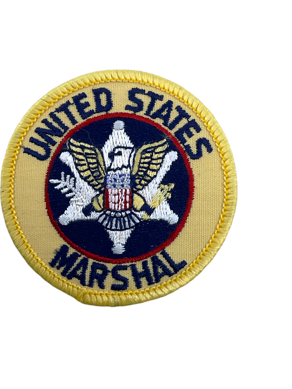 US United States Marshal Police Patch Round Small US United States Marshal Police Patch Round Small