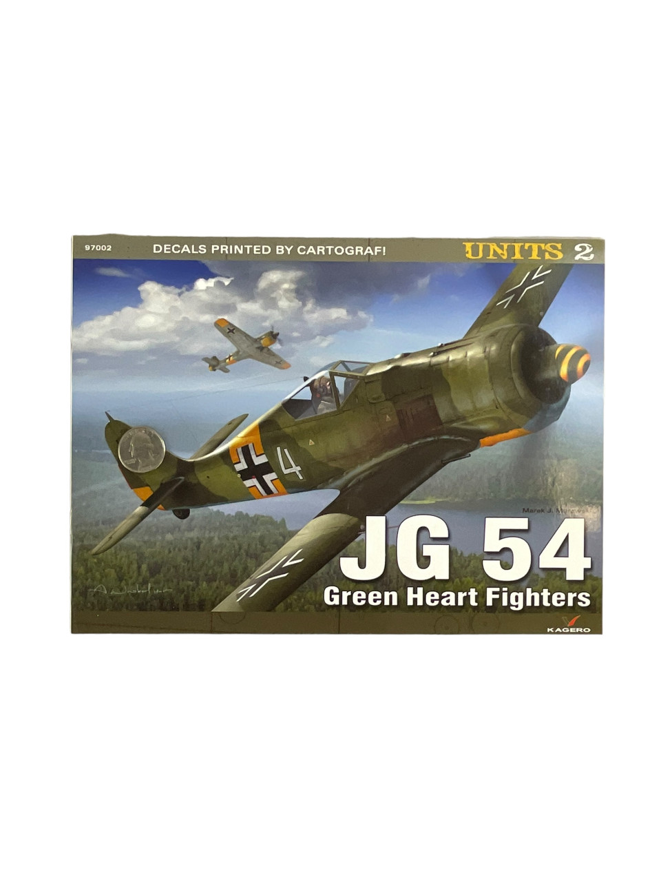 WW2 German Luftwaffe JG 54 Green Heart Fighters Kagero Units No 2 Softcover Reference Book WW2 German Luftwaffe JG 54 Green Heart Fighters Kagero Units No 2 Softcover Reference Book