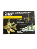 Airplanes and Helicopters of the East German Army GERMAN TEXT Hardcover Reference Book