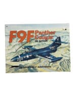 US USN USMC F9F Panther Cougar in Action Squadron Signal Issue 1061 Softcover Reference Book