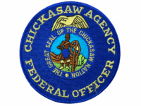 US Federal Officer Chickasaw Nation Agency Patch