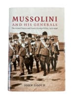 WW2 Italian Mussolini and His Generals Hardcover Reference Book