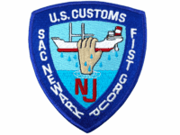 US Customs Fist Group SAC Newark NJ Patch