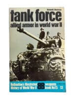 WW2 US British Tank Force Allied Armor in World War 2 Ballantines No 15 Softcover Reference Book