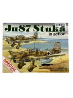 WW2 German Luftwaffe Ju87 Stuka in Action Squadron Signal Aircraft No 73 Softcover Reference Book WW2 German Luftwaffe Ju87 Stuka in Action Squadron Signal Aircraft No 73 Softcover Reference Book