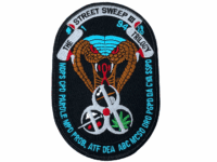 US The Street Sweep 3 Trilogy 1994 Patch