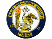 US Naval Intelligence Activity Police Patch