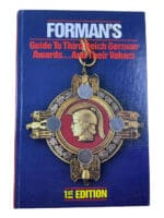 WW2 German Formans Guide to Third Reich German Awards And Their Values 1st Edition Hardcover Reference Book
