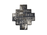 WW2 15th German Gymnastic Day 1933 Tinnie Badge