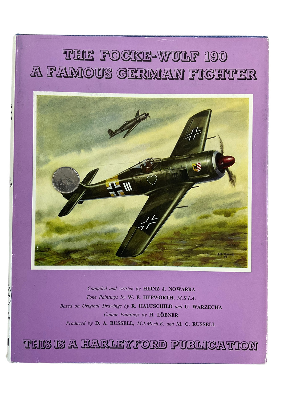 WW2 German Luftwaffe The Focke Wulf 190 A Famous German Fighter Harleyford Hardcover Reference Book WW2 German Luftwaffe The Focke Wulf 190 A Famous German Fighter Harleyford Hardcover Reference Book