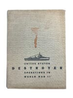 WW2 US USN Destroyer Operations in World War 2 Hardcover Reference Book