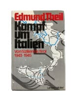 WW2 Italian War in Italy GERMAN TEXT Hardcover Reference Book