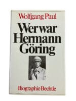WW2 German Who Was Hermann Goring GERMAN TEXT Hardcover Reference Book