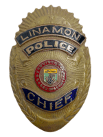 Philippines Linamon Chief Of Police Pocket Badge