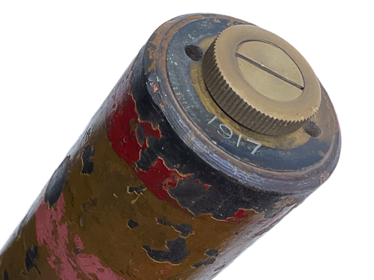 WW1 British BEF No 24 Rifle Grenade 1917 Dated Original Paint INERT WW1 British BEF No 24 Rifle Grenade 1917 Dated Original Paint INERT
