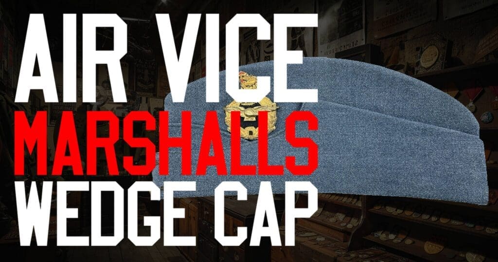 WW2 Canadian RCAF Air Vice Marshalls Wedge Cap Hat