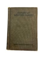 History of Western Europe Hardcover Reference Book