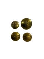 WW2 British Parachute Regiment Brass Buttons X 4