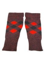 Canadian 48th Highlanders Red and Black Diced Half Hose