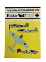 WW2 German Luftwaffe Aerodata International No 1 Focke-Wulf 190A Softcover Reference Book WW2 German Luftwaffe Aerodata International No 1 Focke-Wulf 190A Softcover Reference Book