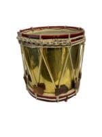 WW1 Canadian CEF Brass Snare Drum 1915 Dated