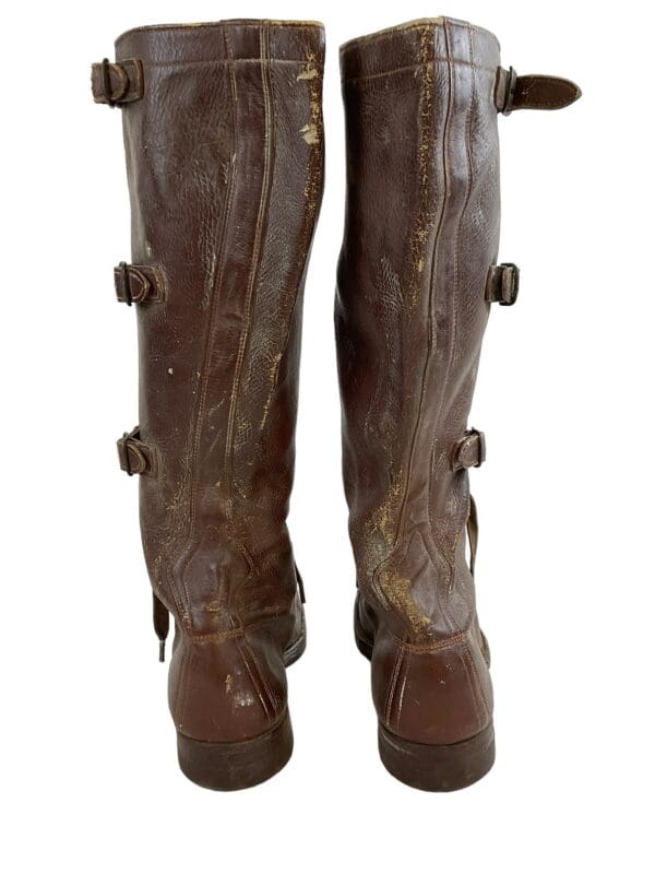 WW2 US Philippines Scout Named High Boots Size 8D