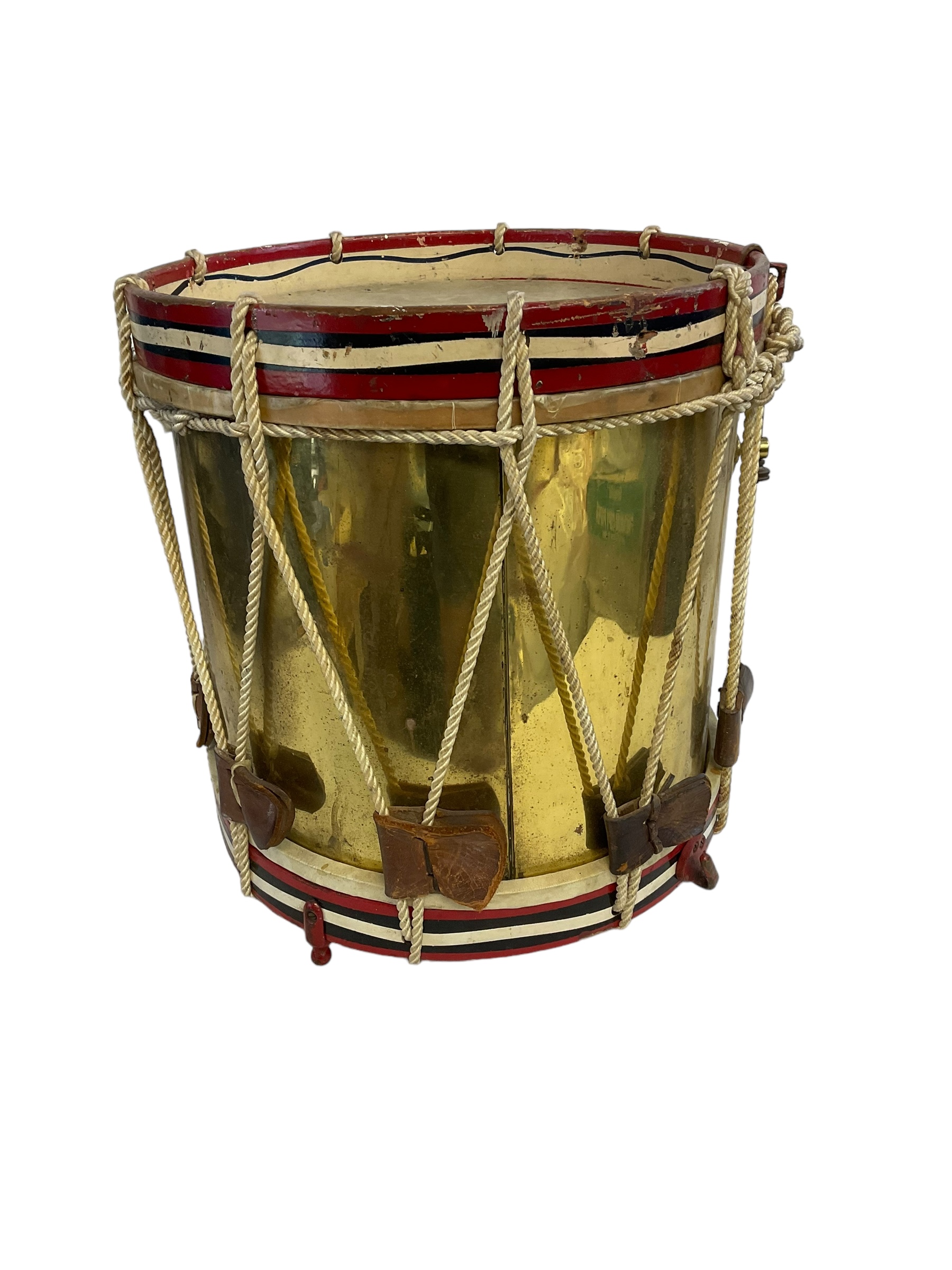 WW1 Canadian CEF Brass Snare Drum 1915 Dated WW1 Canadian CEF Brass Snare Drum 1915 Dated
