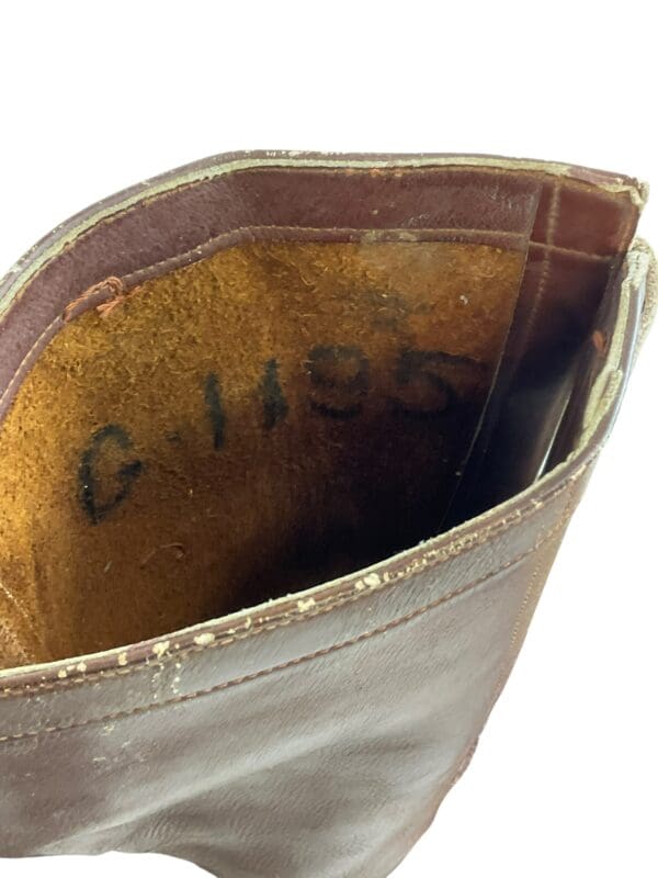 WW2 US Philippines Scout Named High Boots Size 8D