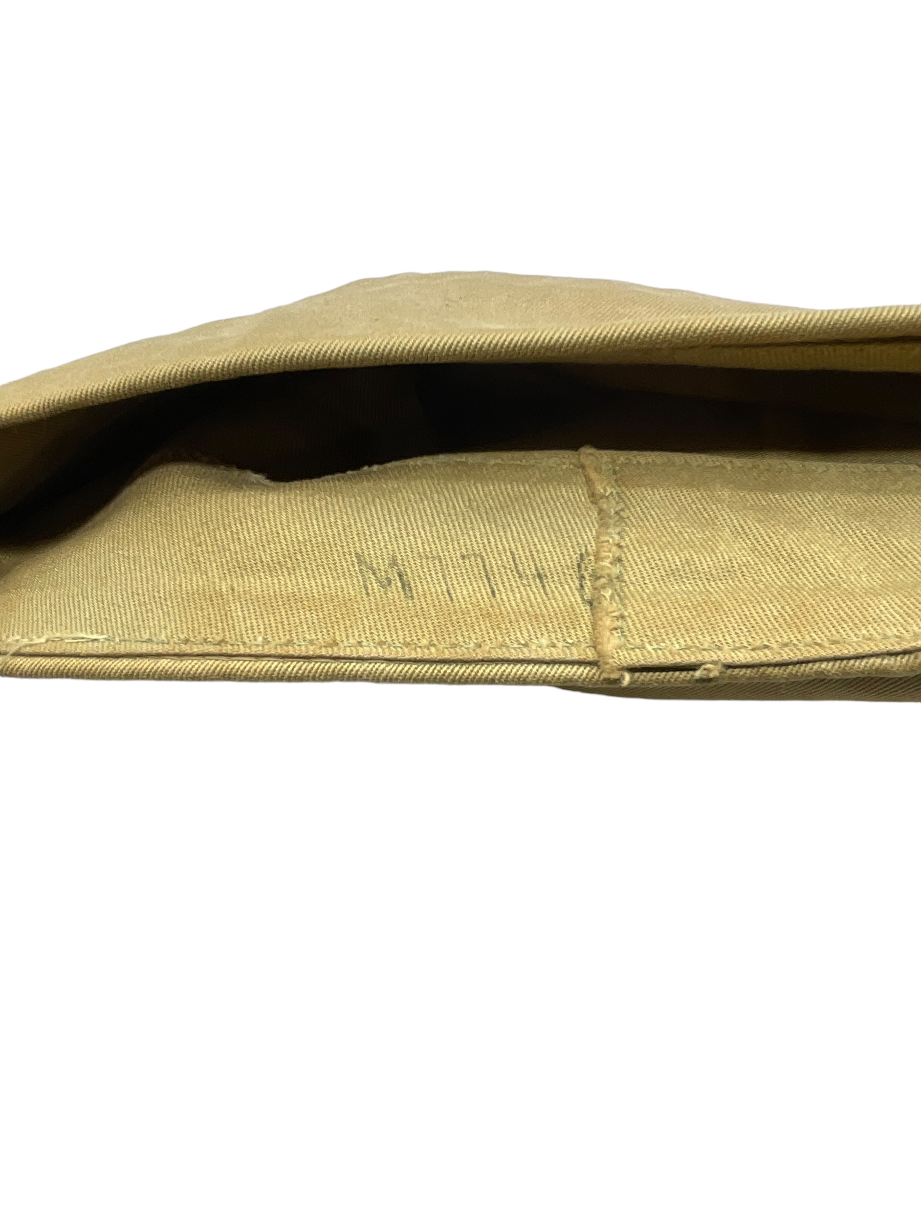 WW2 US Army Military Police Garrison Cap Tan Size 7 1/4 WW2 US Army Military Police Garrison Cap Tan Size 7 1/4