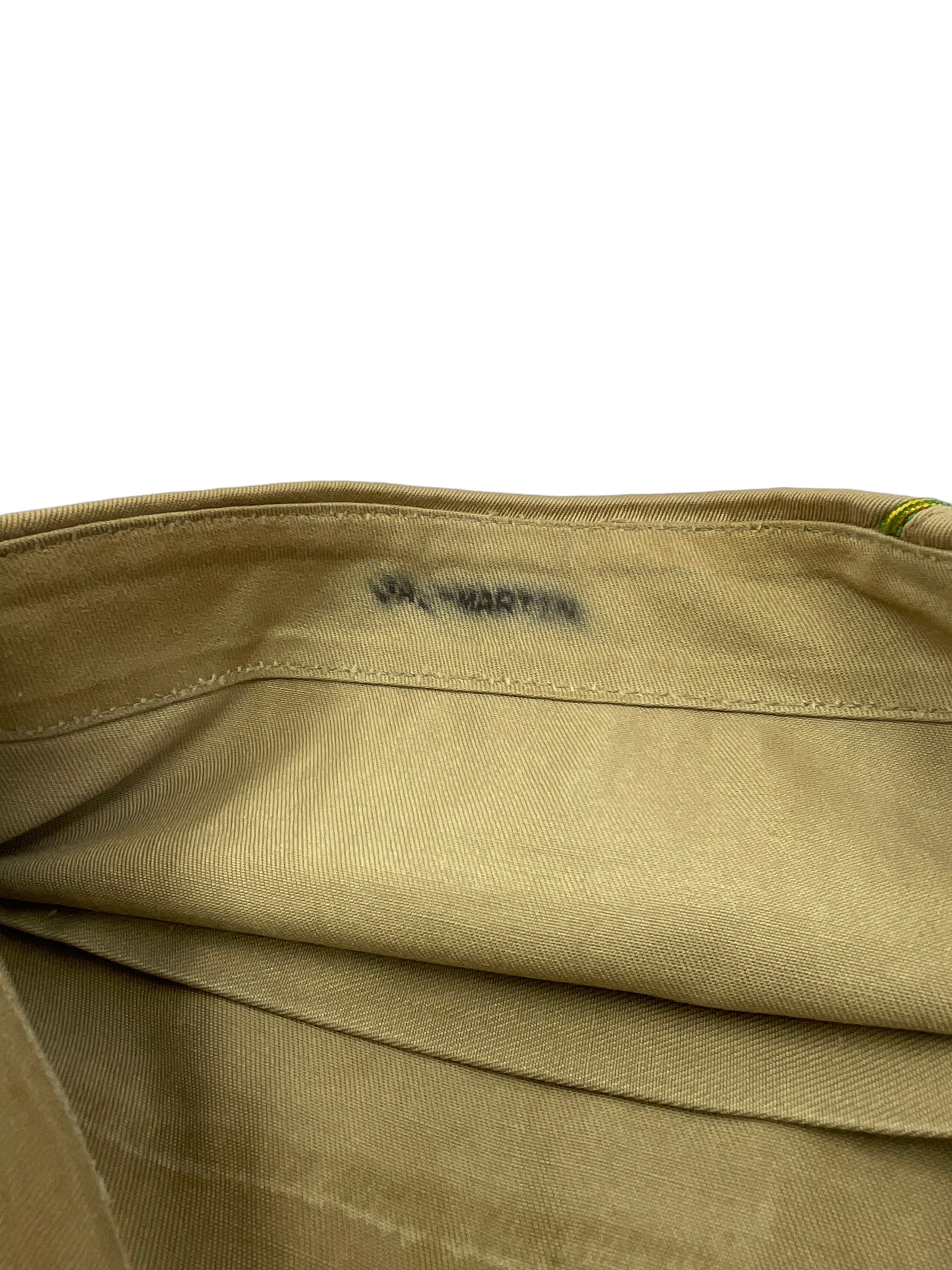 WW2 US Army Military Police Garrison Cap Tan Size 7 1/4 WW2 US Army Military Police Garrison Cap Tan Size 7 1/4