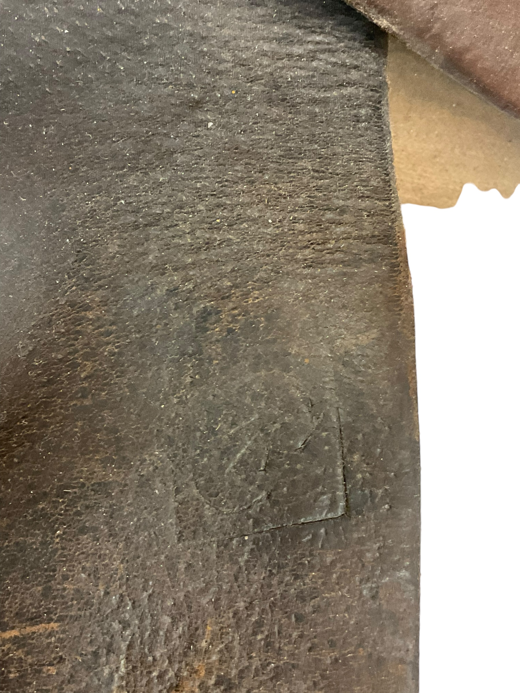 WW1 Canadian CEF Cavalry Saddle 1914 Dated C Broad Arrowed Complete WW1 Canadian CEF Cavalry Saddle 1914 Dated C Broad Arrowed Complete