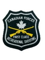 Canadian Forces First Class Recreational Shooting Patch Green Canadian Forces First Class Recreational Shooting Patch Green