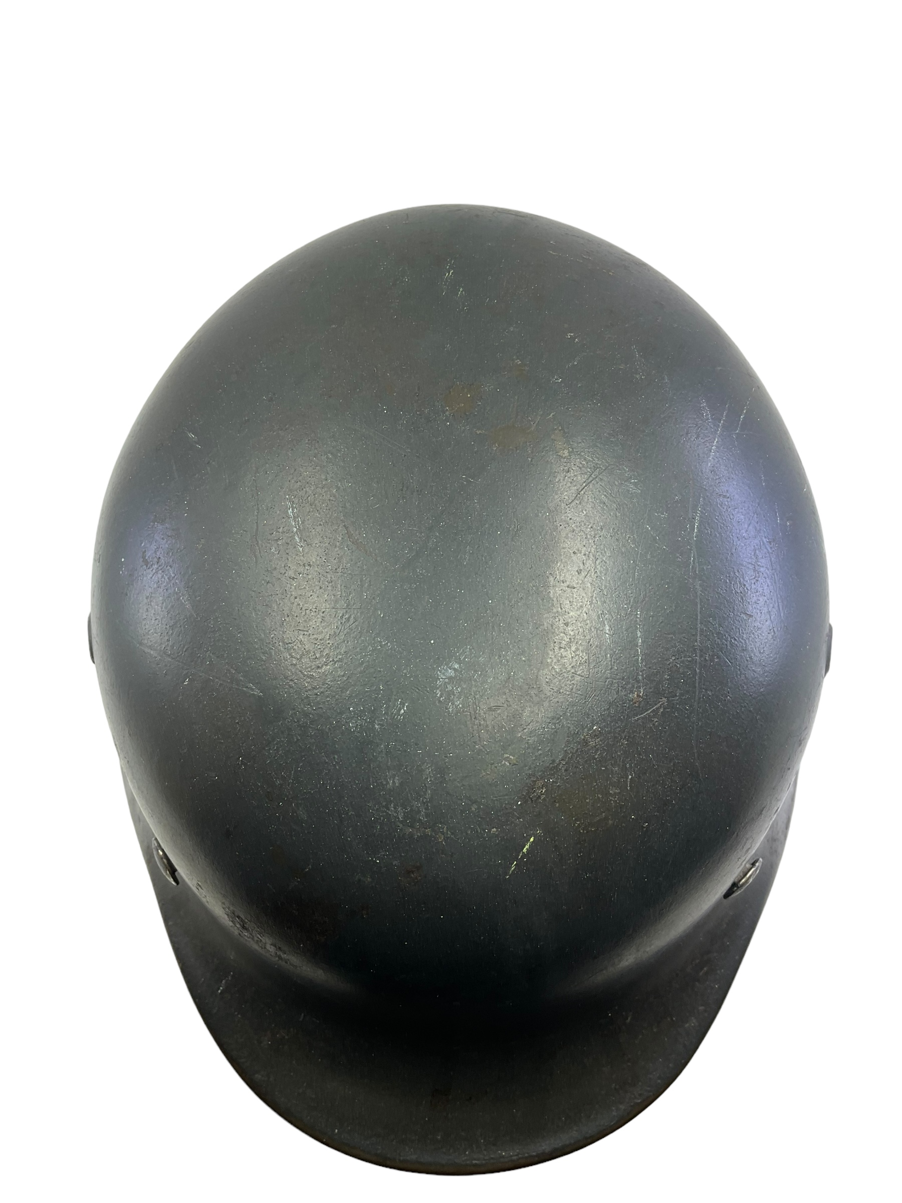 WW2 German Luftwaffe M40 Single Decal Steel Helmet Lot #836 ET62 WW2 German Luftwaffe M40 Single Decal Steel Helmet Lot #836 ET62