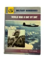 WW2 US British German World War 2 Day By Day Military Handbooks Hardcover Reference Book