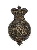 British Victorian South Africa Queensland Medical Department Cap Badge