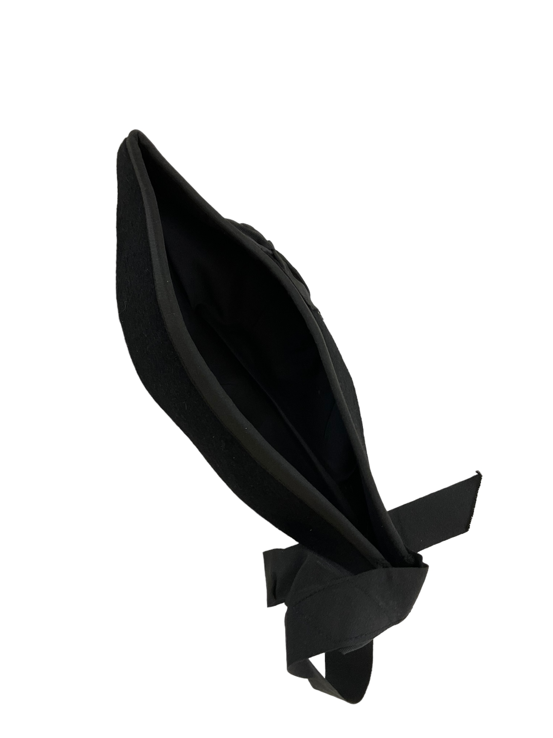 British Scottish Highland Pipers Black Glengarry Cap Hat 7 1/8 British Scottish Highland Pipers Black Glengarry Cap Hat 7 1/8