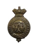 British Victorian 5th Dragoon Guards Princess of Wales Own Cap Badge