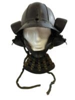 Original Antique Japanese Mid Edo Period Samurai Helmet & Chin Guard Original Antique Japanese Mid Edo Period Samurai Helmet & Chin Guard