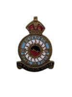 WW2 British RAF 4 Squadron Lapel Pin Badge