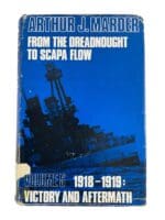 WW1 British RN Navy From the Dreadnought to Scapa Flow Vol 5 Hardcover Reference Book