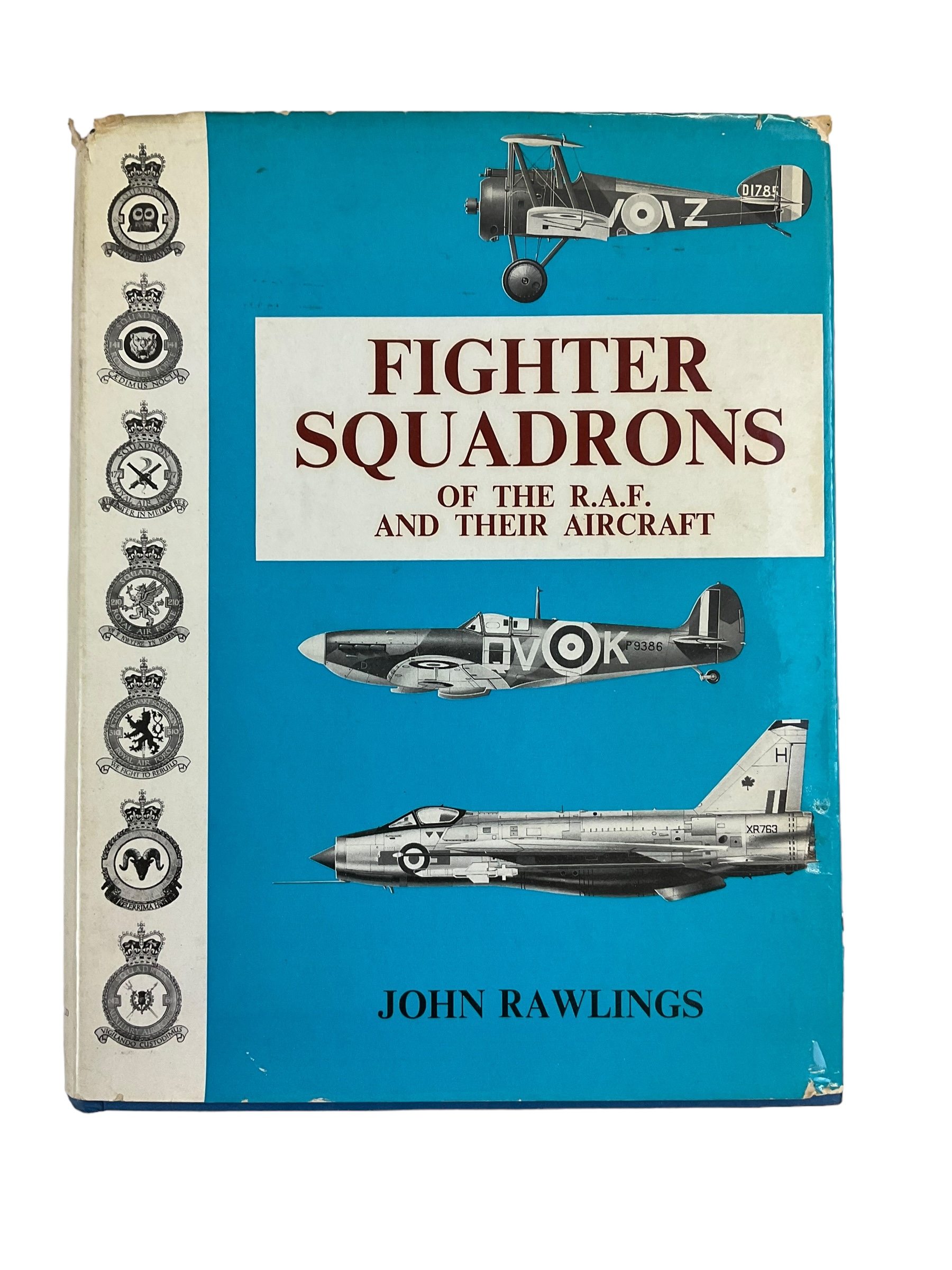 WW1 WW2 British RAF Fighter Squadrons Hardcover Reference Book WW1 WW2 British RAF Fighter Squadrons Hardcover Reference Book