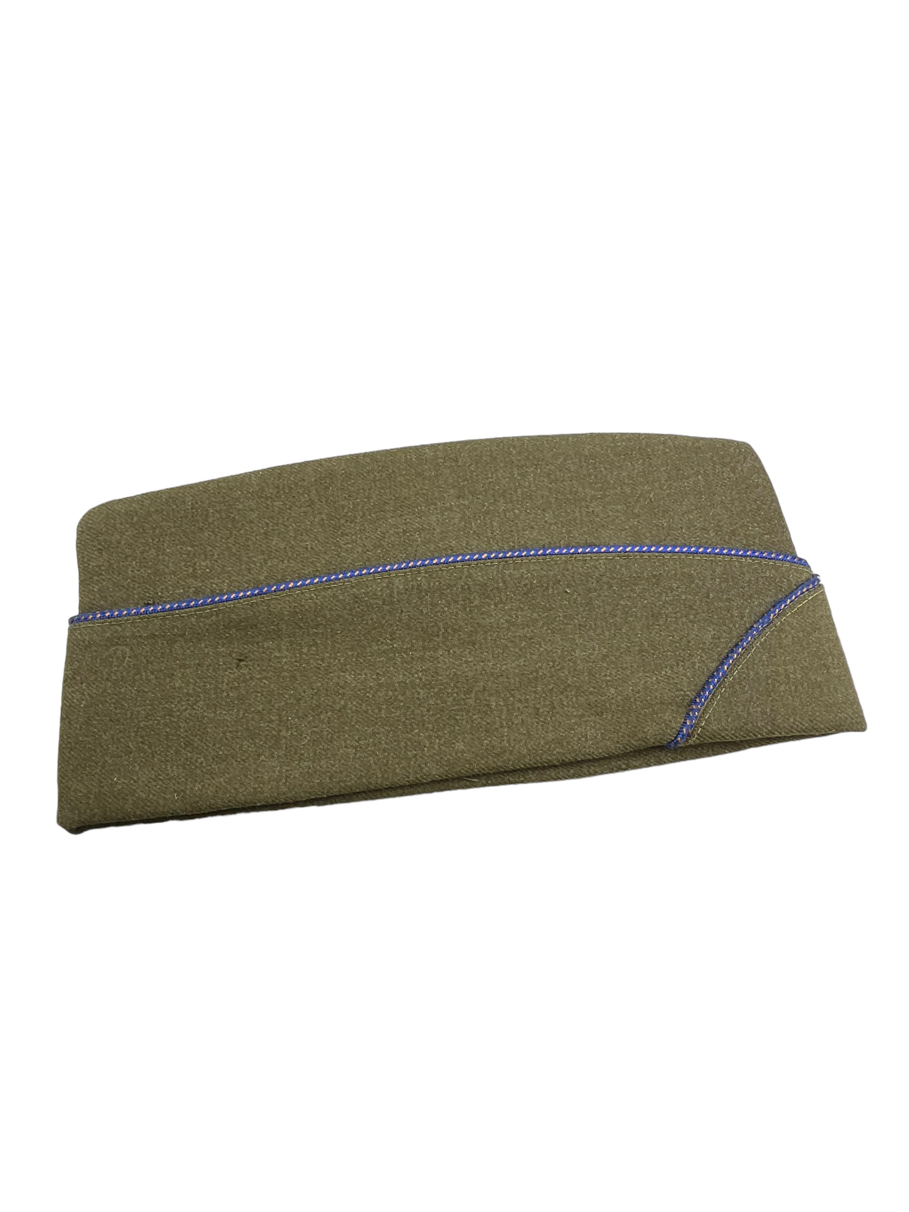 WW2 US Army Airways Communication System Garrison Cap with Badge Size 6 3/4 WW2 US Army Airways Communication System Garrison Cap with Badge Size 6 3/4