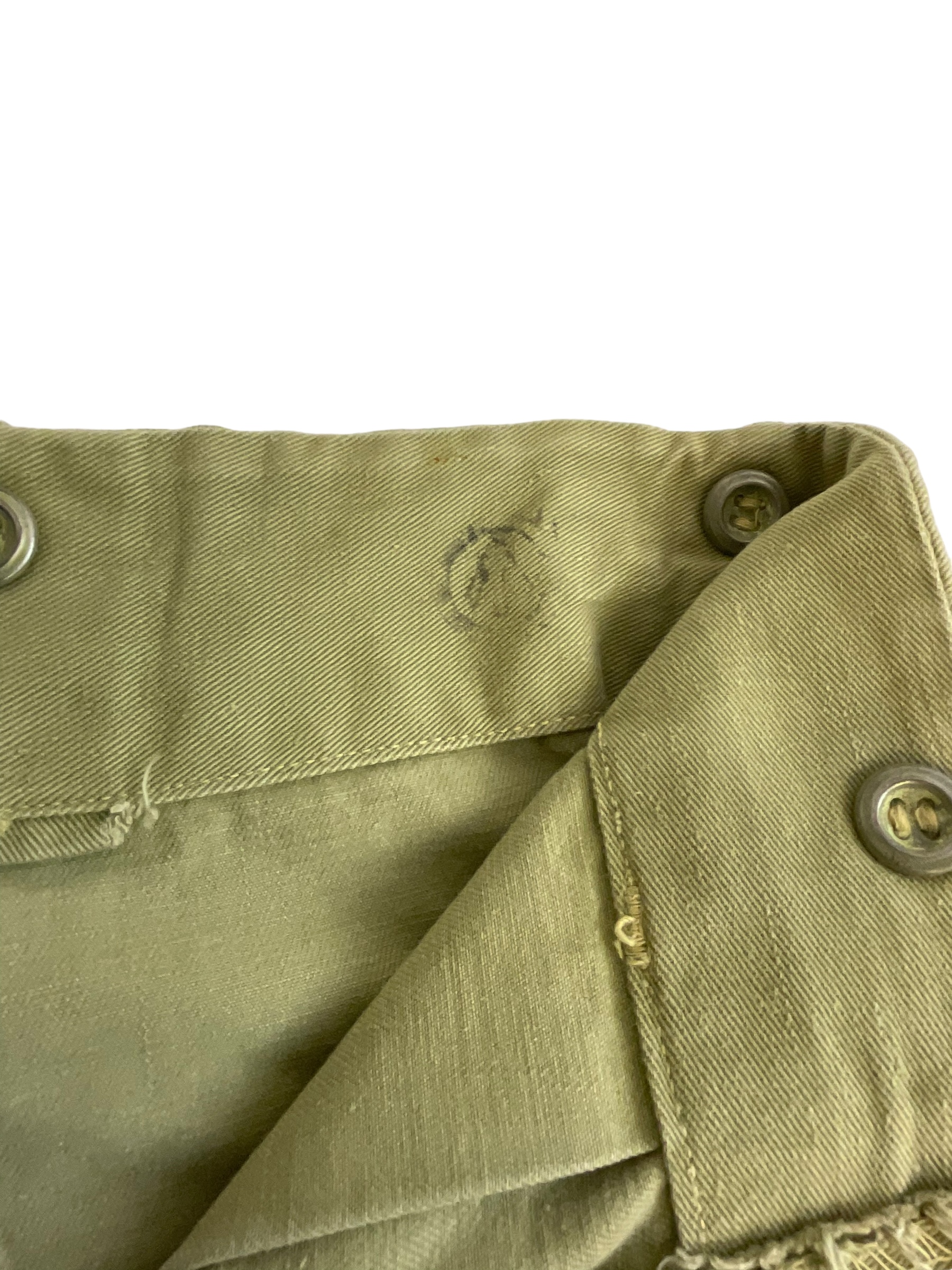 WW2 Canadian Army Tropical Shorts Size 10 C Broad Arrowed WW2 Canadian Army Tropical Shorts Size 10 C Broad Arrowed