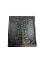 WW1 British Victory Loan Representative 1919 Lapel Badge