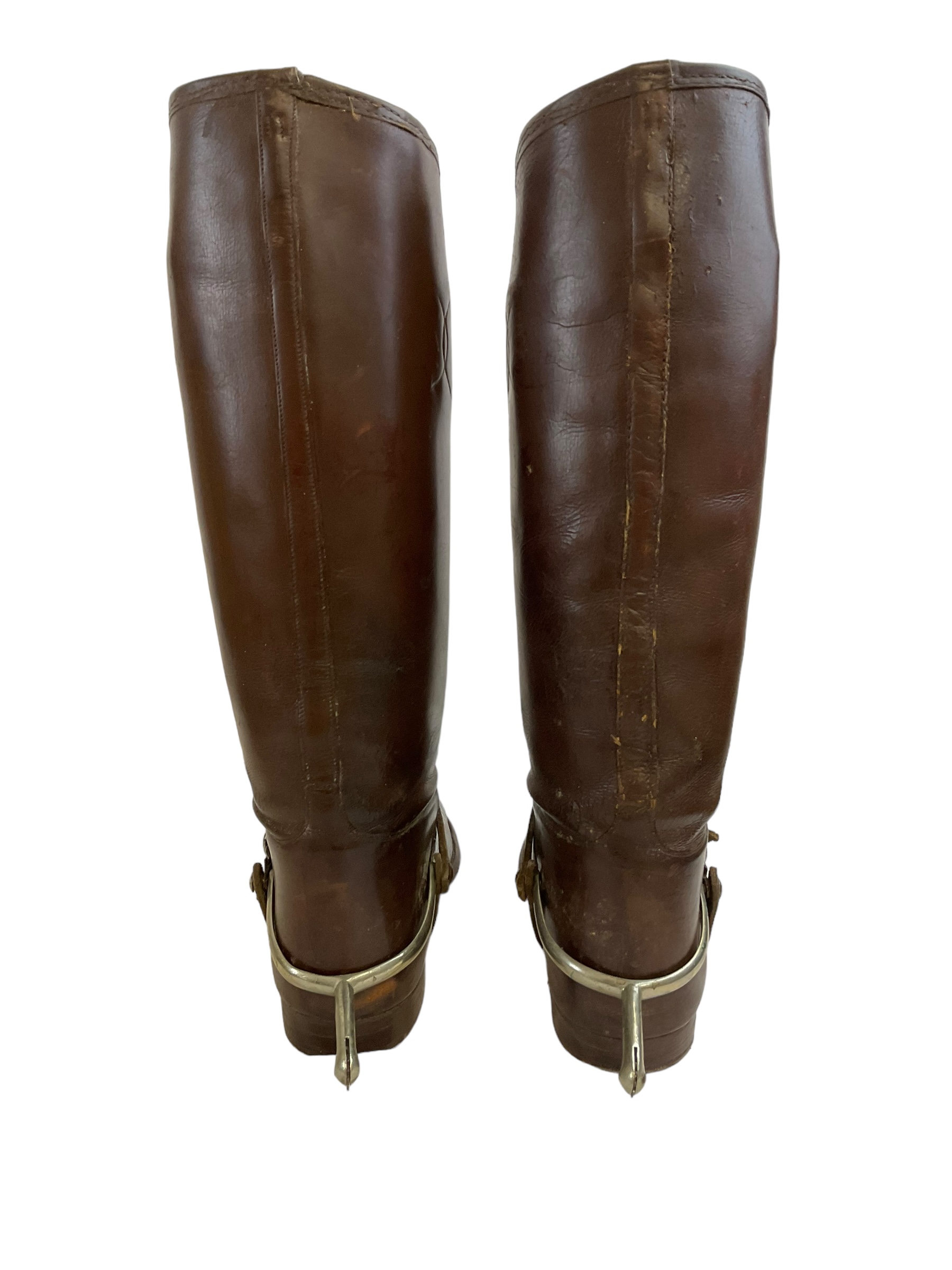 WW1 British Canadian Officers Riding Boots with Spurs WW1 British Canadian Officers Riding Boots with Spurs