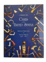 Canes in the United States Illustrated Mementoes US History Reference Book