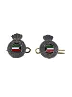 Kuwait Police Collars Insignia Pair